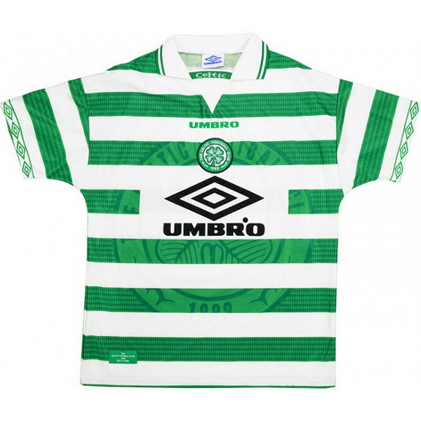 Camiseta Celtic Primera equipación Retro 1997 1999 Verde